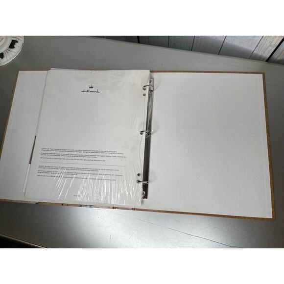 Vintage Hallmark Peanuts Camping Snoopy Photo Album Binder W/ New 8 Photo Pages - Picture 4 of 8